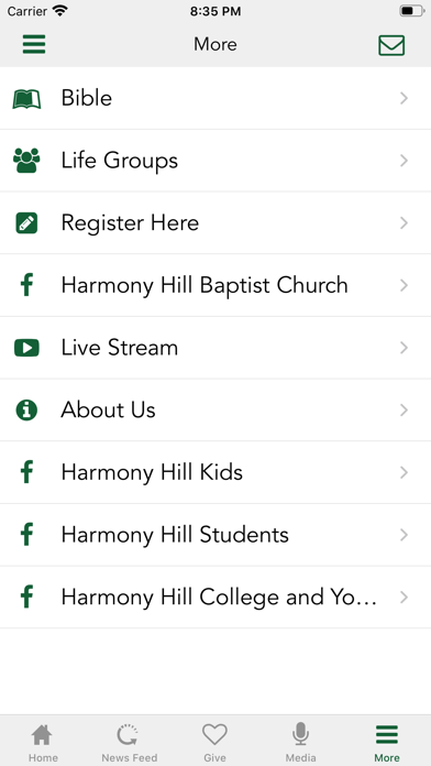 Harmony Hill Baptist screenshot 3