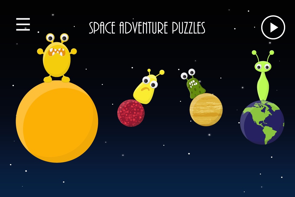Toddler Space Adventure Puzzle screenshot 2