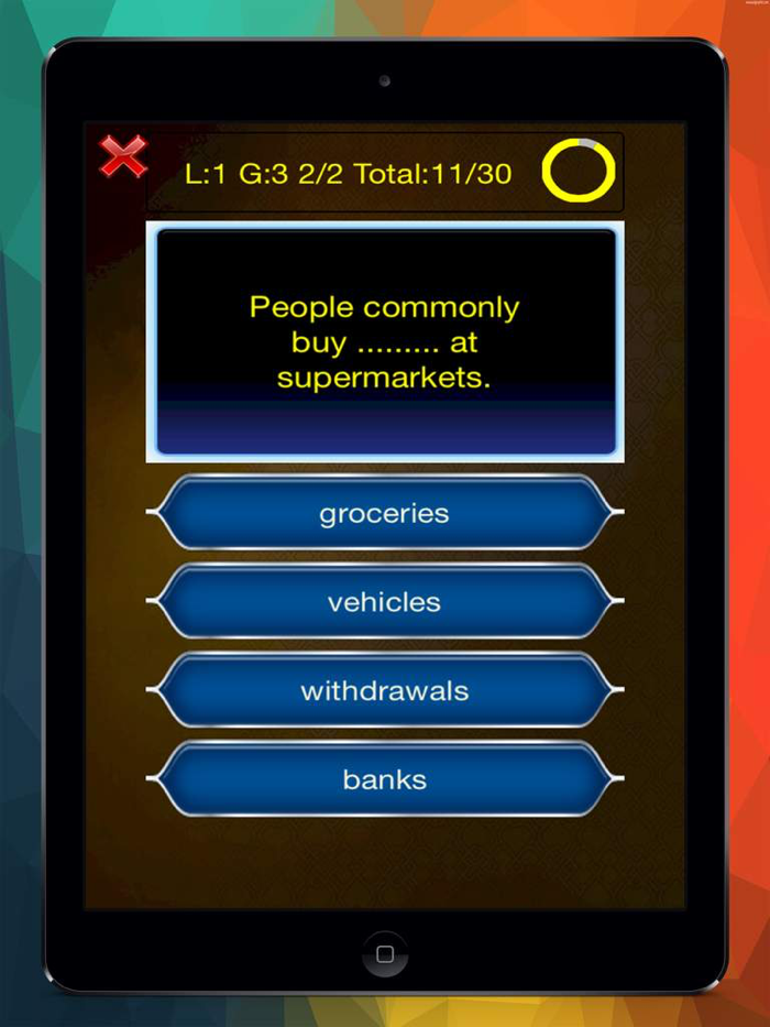 اختبر نفسك فى الانجليزية