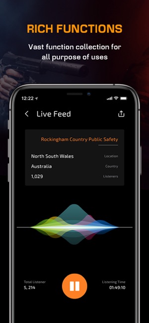 Police Scanner App, live radio(圖4)-速報App