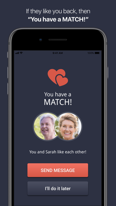 Senior Next Dating App screenshot 3