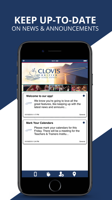 How to cancel & delete Clovis Unified School District from iphone & ipad 1