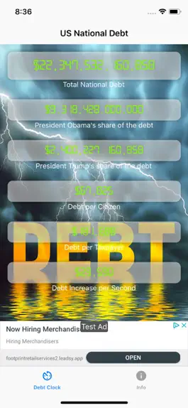 Game screenshot US National Debt apk