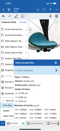 Captura de Pantalla 3 Onshape 3D CAD iphone