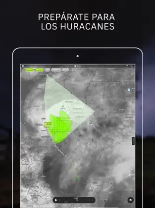 Imágen 3 Storm Radar: mapa del tiempo iphone