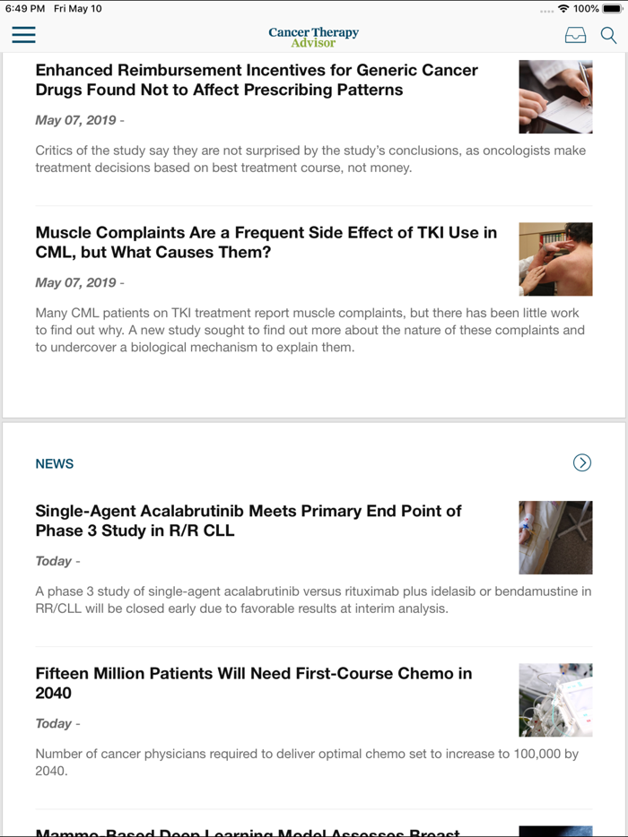 Cancer Therapy Advisor