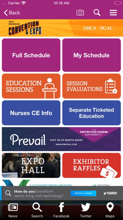 AHCA NCAL Events