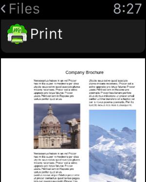 ‎PrintCentral Pro for iPhone Screenshot