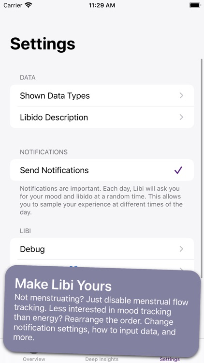 Libi: Libido & Period Tracker screenshot-5