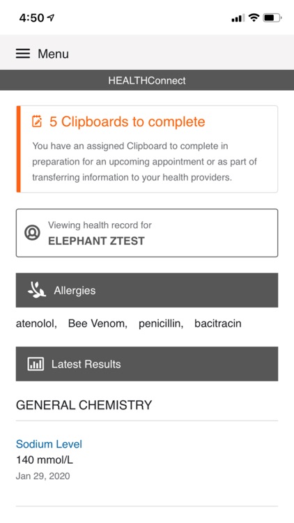 HEALTHConnect (HC)