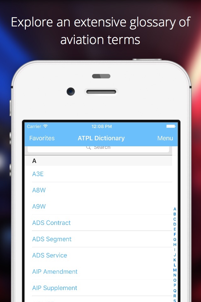 ATPL Dictionary screenshot 2