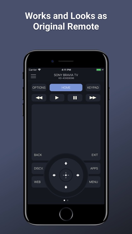 Smart TV Remote for Sony TV