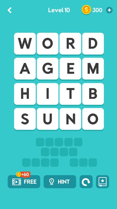 WORD TOWER - Fun word puzzle screenshot 3