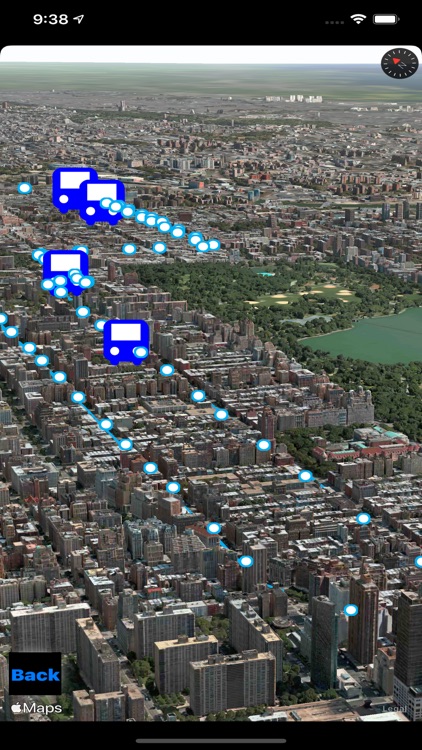 NYC Bus in 3D City View screenshot-4