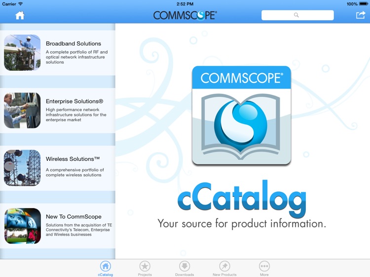 cCatalog for iPad