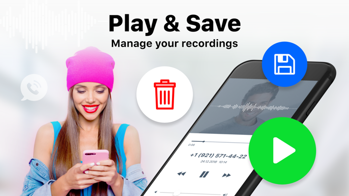 Call Recorder App - onRec