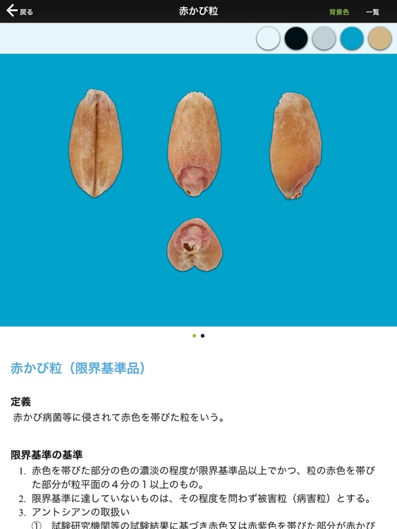 農産物検査標準品等 麦類 screenshot-3