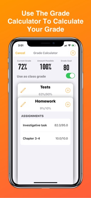 Grade Point - GPA & Homework(圖4)-速報App