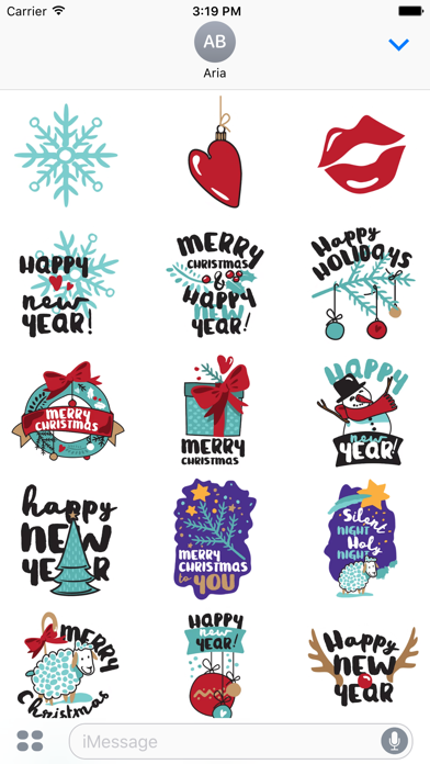 Merry Christmas to You Sticker screenshot 2