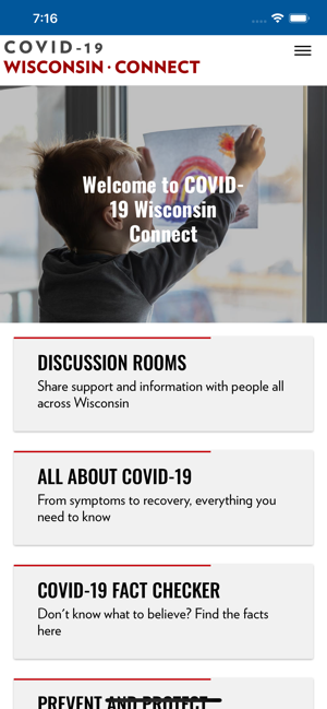 COVID-19 Wisconsin Connect(圖1)-速報App