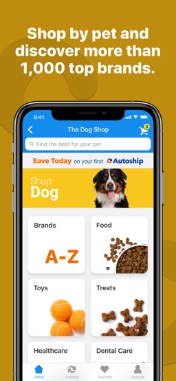 Chewy app screenshot