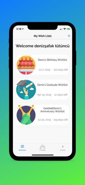 Wishy - Wish Lists for Friends(圖1)-速報App