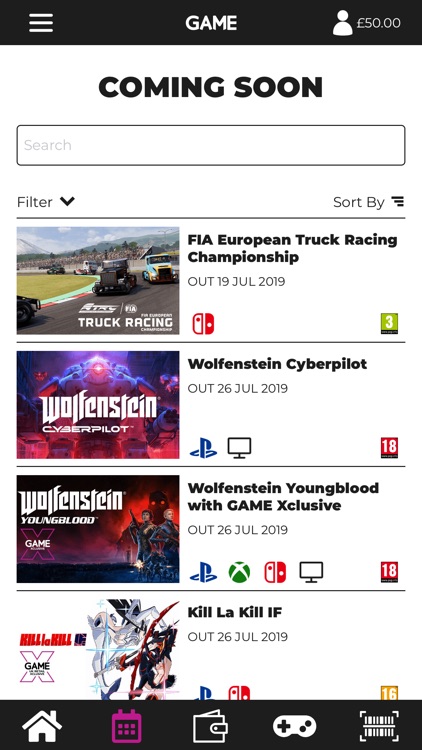 GAME Mobile App