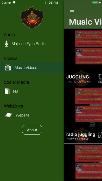 How to cancel & delete Majestic Fyah Radio from iphone & ipad 1