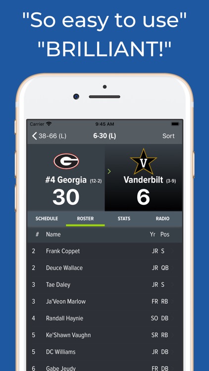Vanderbilt Football Schedules screenshot-2