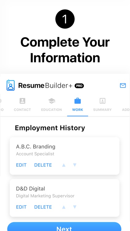 Resume Builder+ Professional
