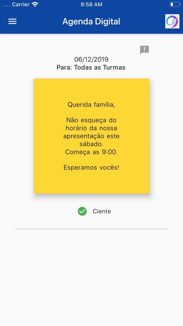 Agenda Escolar Digital