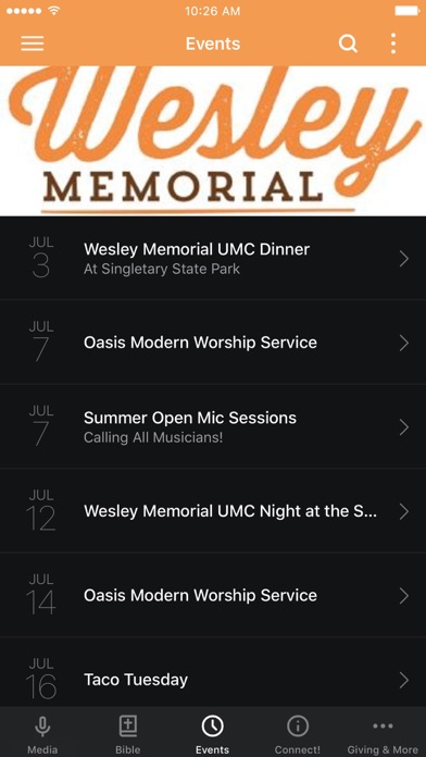 How to cancel & delete Wesley Memorial UMC from iphone & ipad 2