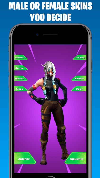 Skins Maker for Fortnite App