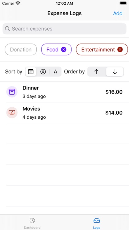 iSave - Expense Tracker screenshot-3