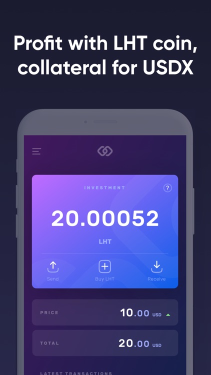 USDX Wallet money transfer app by Lighthouse Blockchain ...