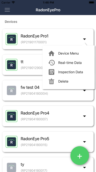 RadonEye Pro screenshot 2