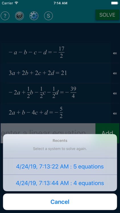 Math Equation Solver - ESolver screenshot-8