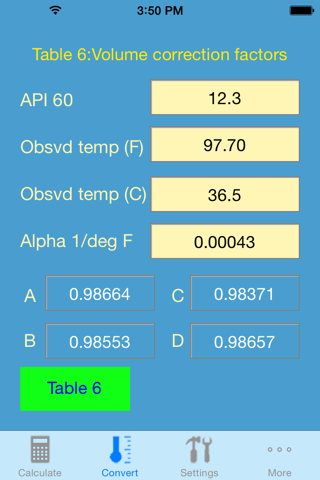 Oilcalcs Business Vice Versa Degrees Celsius