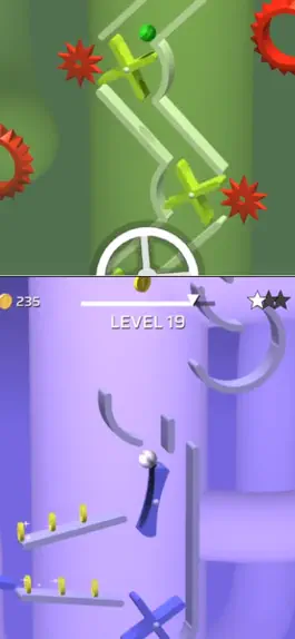 Game screenshot Spinny Fall ball puzzles hack