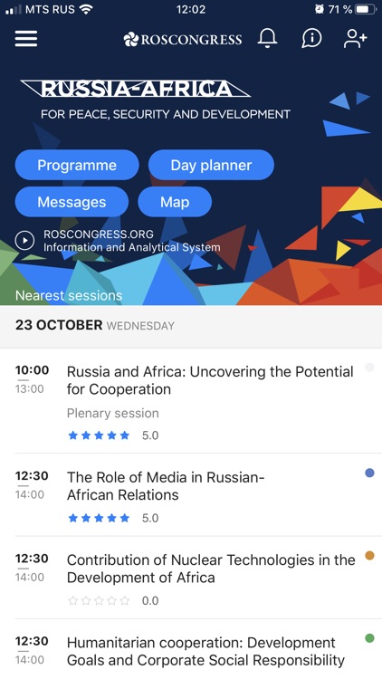 Summit and Forum Russia-Africa