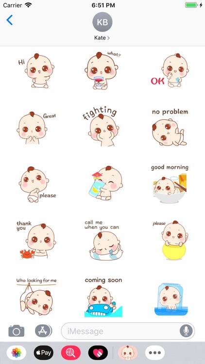 Animated Baby Stickers