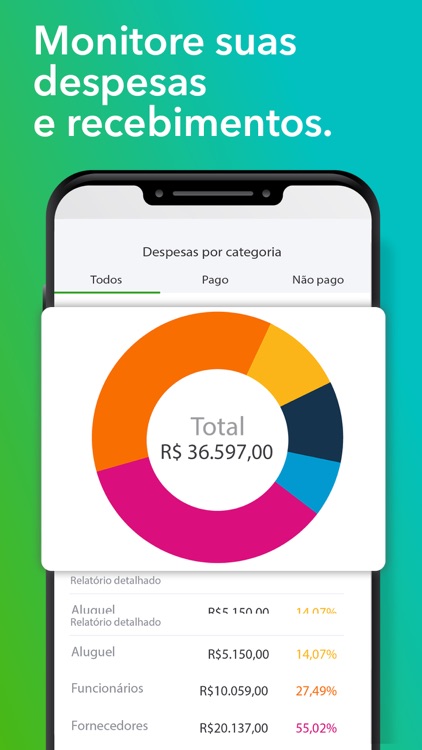 QuickBooks ZeroPaper: Finanças