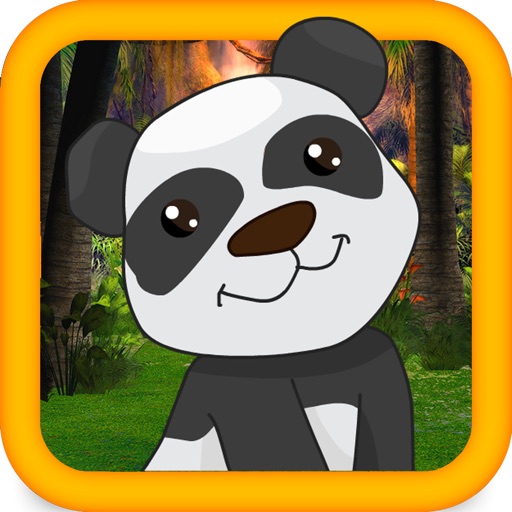 Little running Panda Zoo Escape Icon