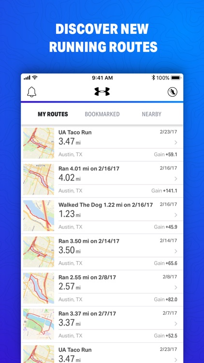 Map My Fitness by Under Armour screenshot-3