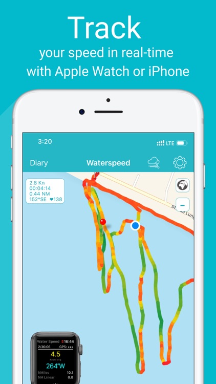 Waterspeed Sail, SUP, Surf GPS screenshot-0