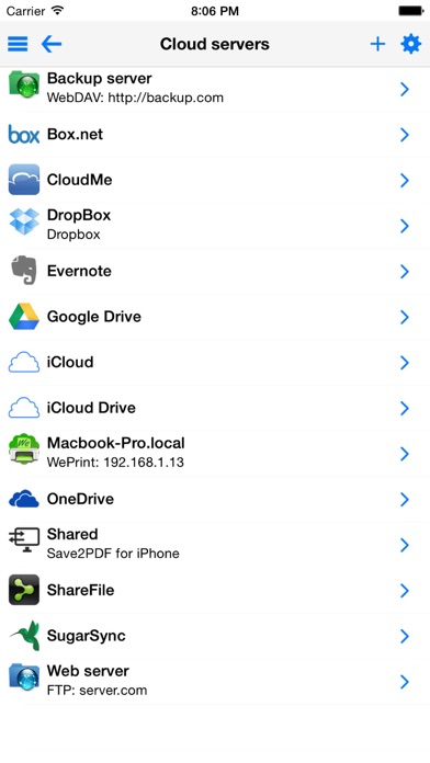 Save2PDF for iPhone Screenshot 3