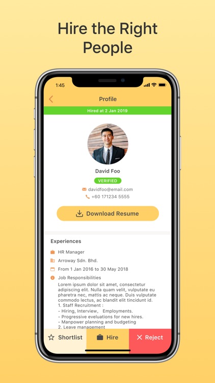 Beesjob - Find & Hire Jobs screenshot-3