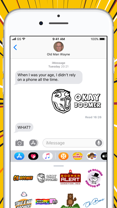 Ok Boomer - Animated Stickers screenshot 2