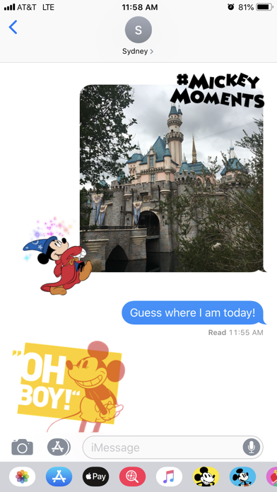 How to cancel & delete Disney Stickers: Mickey's 90th from iphone & ipad 2