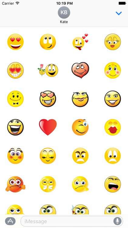 Emoji Stickers Set